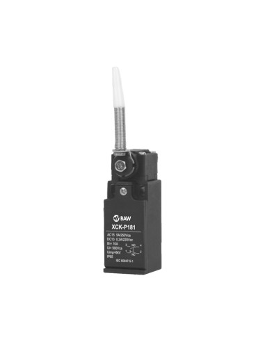 Fin De Carrera A Varilla Plastica Con Resorte Omnidireccional