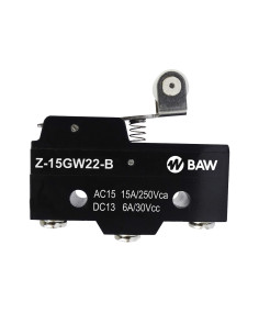 Microswitch Por Palanca Corta Con Roldana