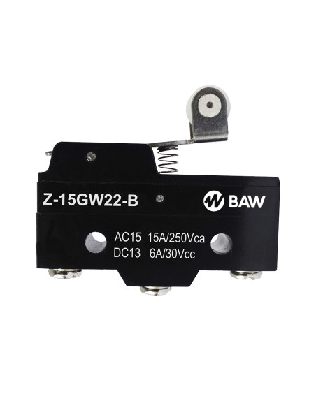 Microswitch Por Palanca Corta Con Roldana