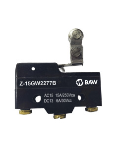 Microswitch Por Palanca Corta Con Roldana Articulada