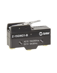 Microswitch Por Piston Mediante Palanca Corta