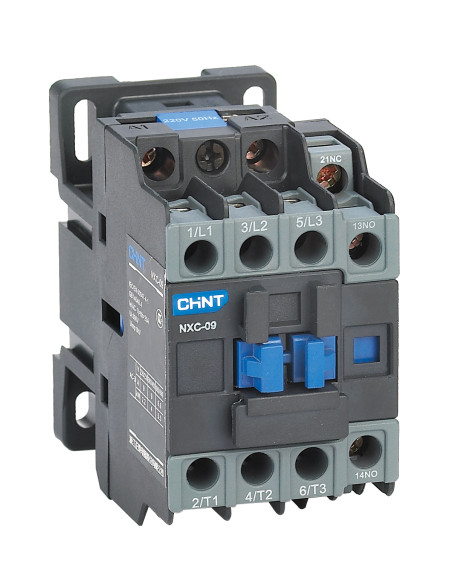 Contactor Nxc-09 - In:9a - 3 Polos + Aux: 1na + 1nc