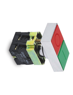 Pulsador De Arranque Parada En Cuerpo Metalico 1 No + Nc