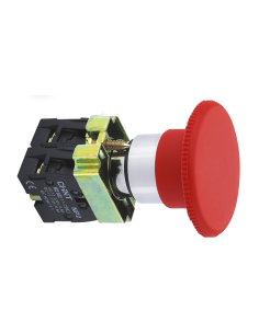 Pulsador De Emergencia Tipo Hongo 60mm Rojo 2nc