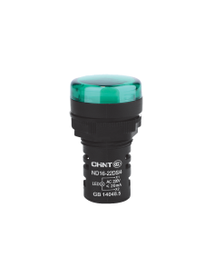 Ojo De Buey 22mm Color Verde Led Cap 230v Corto