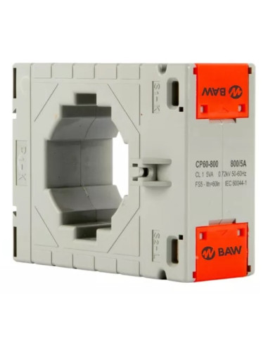 Transformador Corriente 800/5a Cl1.5va Toroide T1