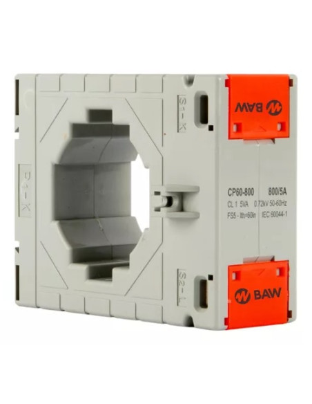 Transformador Corriente 800/5a Cl1.5va Toroide T1