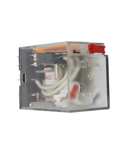 Rele Auxiliar 4p Bobina 220vca I5a Test Led