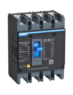 Interruptor Caja Moldeada - 4 Polos - Tamano 125 - In:100a